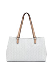 Guess Madwelle Logo Satchel - White image 2