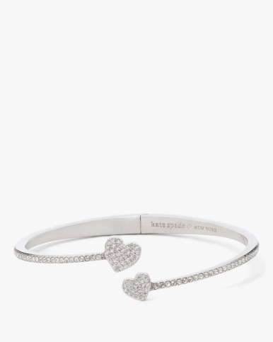 KATE SPADE Yours Truly Pave Open Hinge Cuff image 5