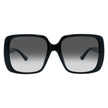 GUCCI Grey Gradient Square Ladies Sunglasses GG0632SA 001 56 image 0