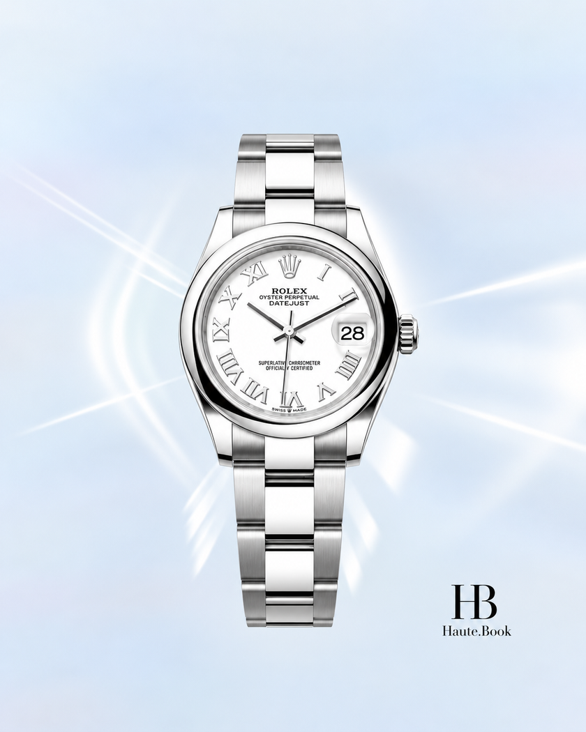 [Store Display] ROLEX Datejust White Oyster  31mm