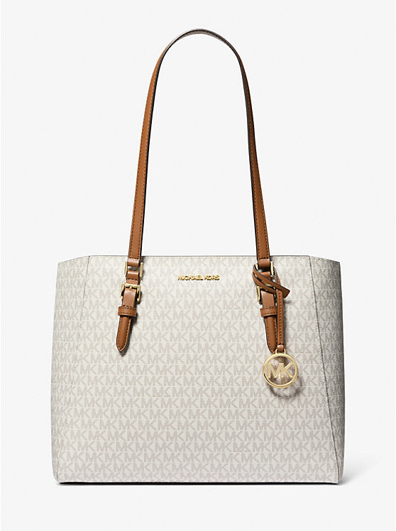 [AT DELHI] MICHAEL KORS Charlotte Large 3-In-1 Signature Logo Tote Bag image 0