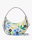 [AT DELHI] KATE SPADE Madison Floral Crescent Shoulder Bag - Cream Multi image 0