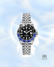 [Brand New] ROLEX GMT-Master II Oyster Oystersteel M126710BLNR-0002 40 mm