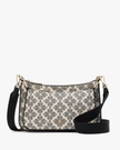 KATE SPADE  Spade Flower Small Crossbody - Black Multi image 3