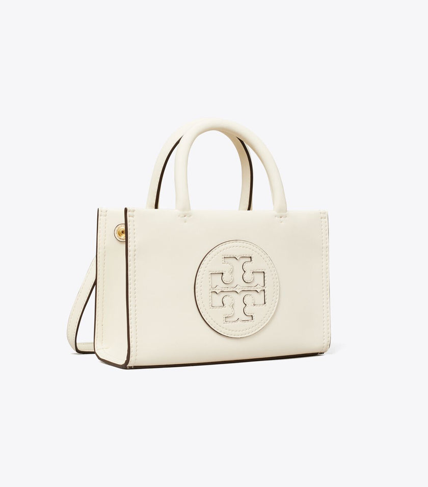 TORY BURCH Ella Bio Mini Top Handle Bag - Warm White image 4