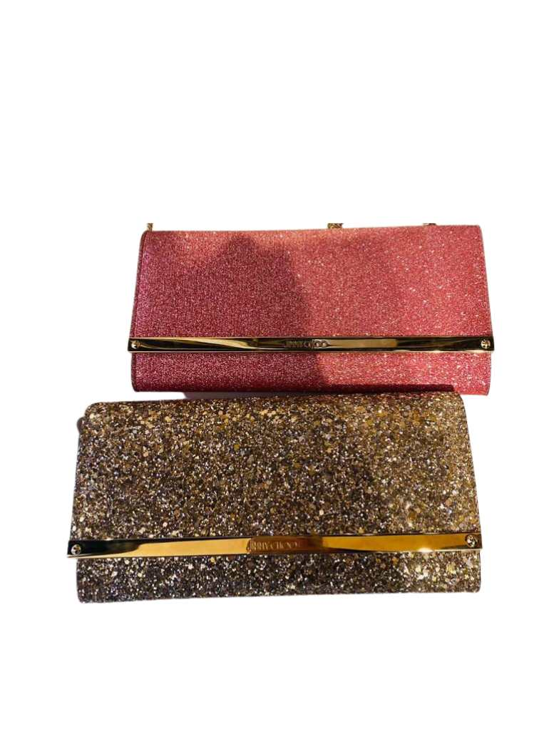JIMMY CHOO  Milla Clutch - Pink image