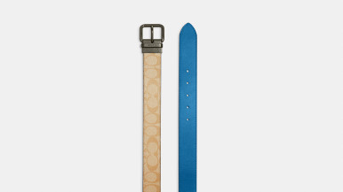 COACH Roller Buckle Cut To Size Reversible Belt, 38 Mm image 0