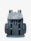 MICHAEL KORS Cooper Signature Logo and Nylon Backpack - Cornflower image 0