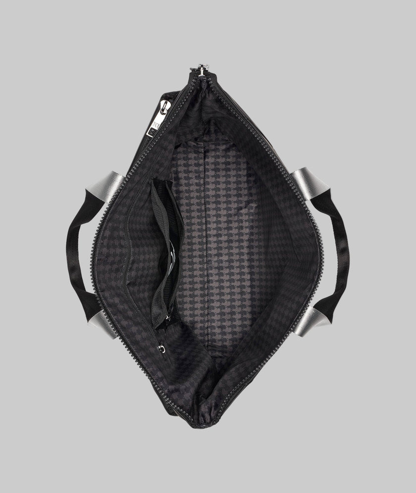 KARL LAGERFELD World Tour Travel Tote Bag - Black image 2