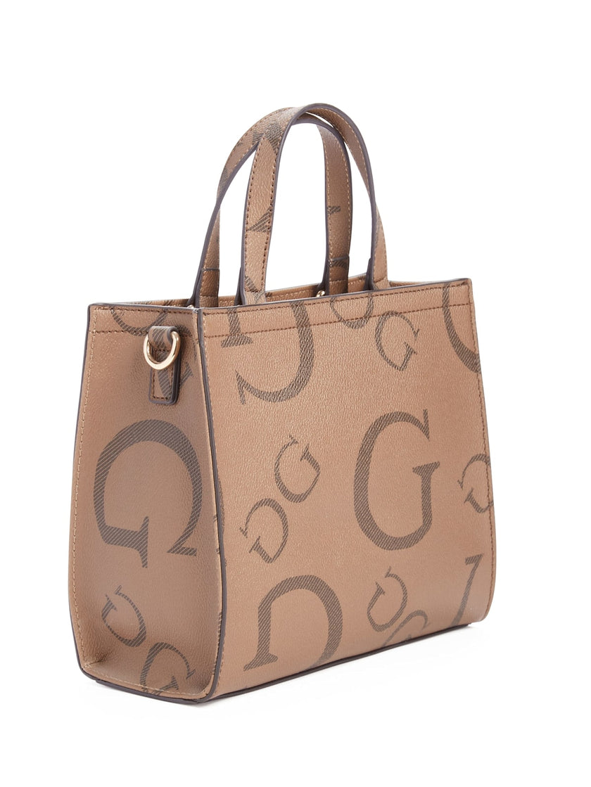 Guess Lindey Mini Tote - Brown image 1