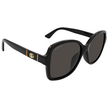 GUCCI  Grey Square Ladies Sunglasses image 1