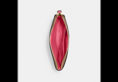 Corner Zip Wristlet In Signature Canvas image 17