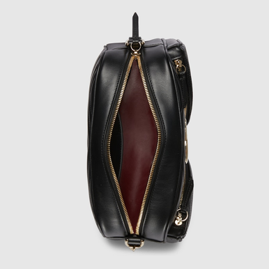 GUCCI GG Marmont Small Shoulder Bag Black image 0