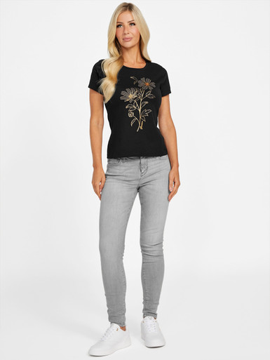 GUESS Eco Verona Beaded Crewneck Tee image 0