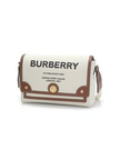 BURBERRY Medium Note Canvas Crossbody Bag - Natural Tan image 2