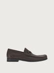 SALVATORE FERRAGAMO Gancini Embellished Moccasin - Dark Brown image 1