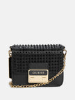Guess Elssie Card Case Crossbody - Black image 0