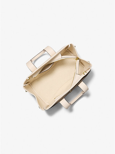 MICHAEL KORS Romee Small Pebbled Leather Satchel image 0