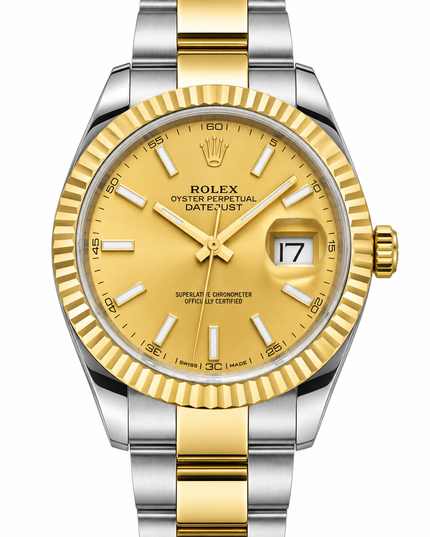 [STORE DISPLAY] Rolex Datejust Champagne 41MM