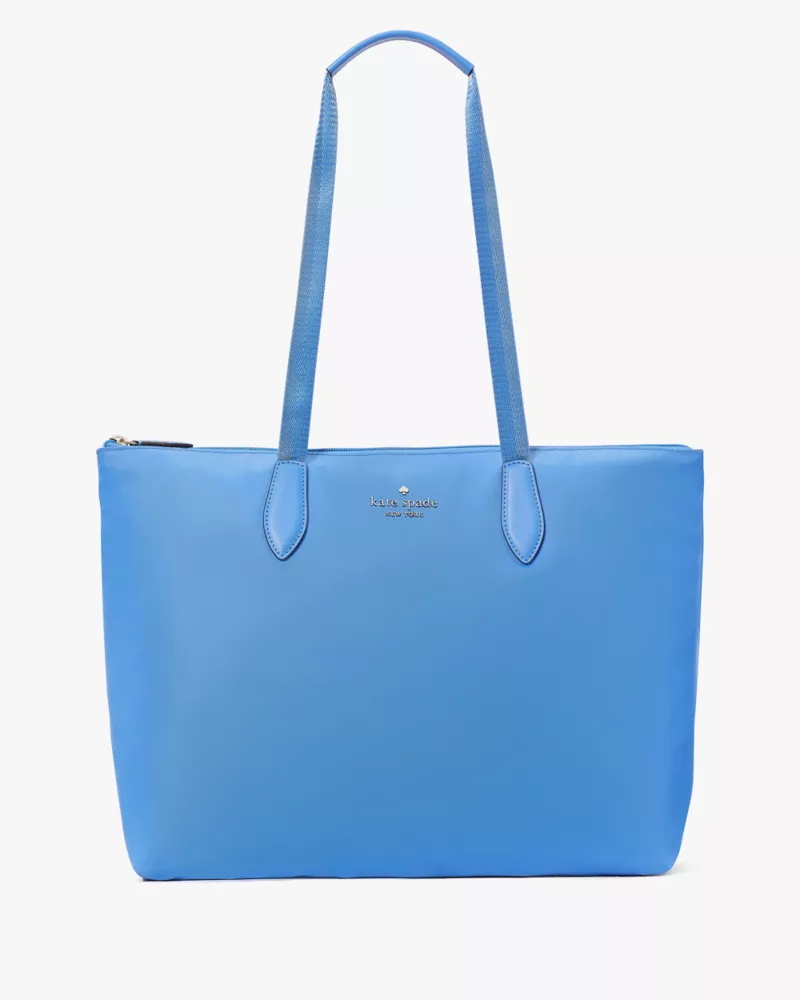 KATE SPADE Mel  Packable Tote - Frisbee Blue image