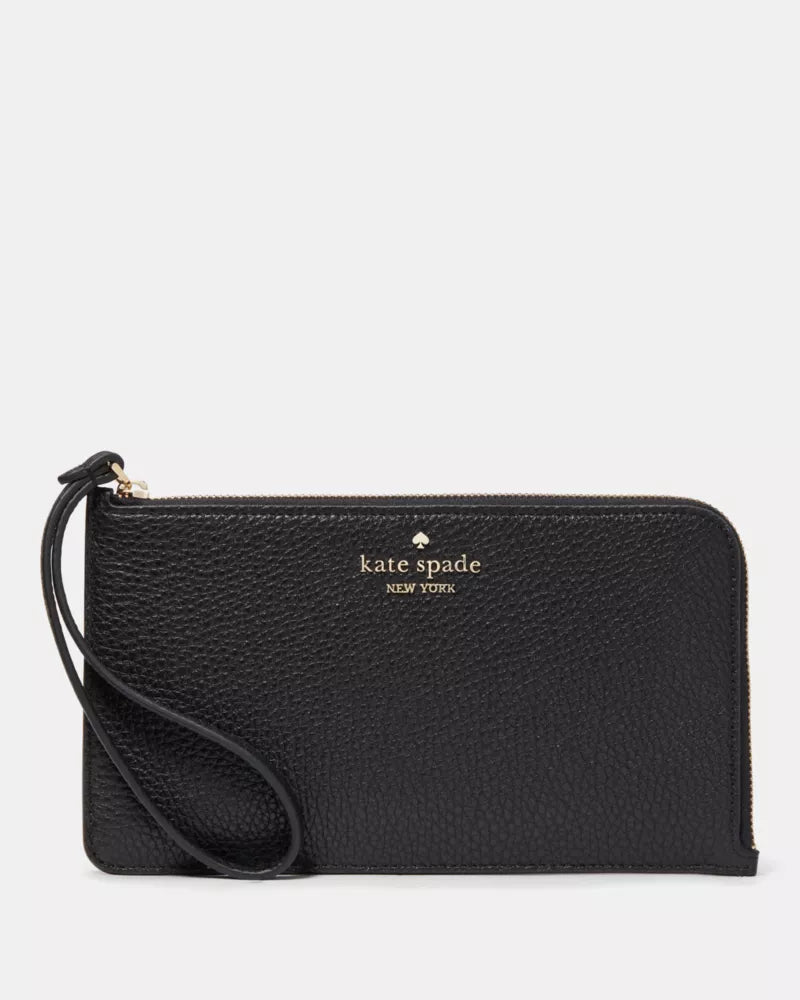 KATE SPADE Lucy Wristlet - Black (Arriving In Delhi) image 0
