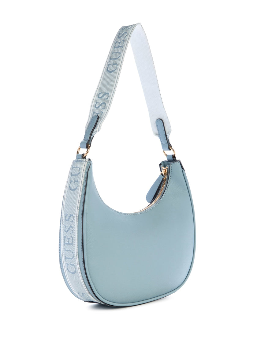 GUESS Rosse Shoulder Bag - Blue image 2