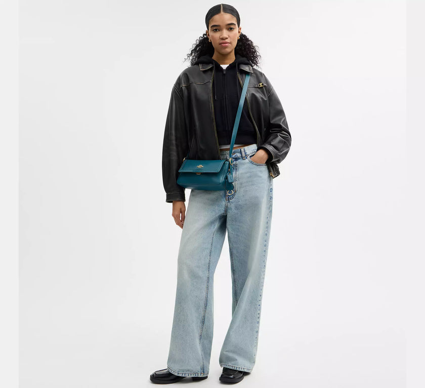 COACH Etta Small Flap Shoulder Bag (Arriving In Delhi) image 3