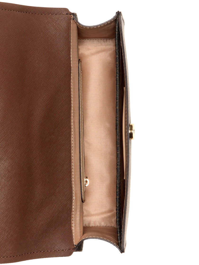 Guess Kiran Logo Convertible Crossbody - Neutral image 3