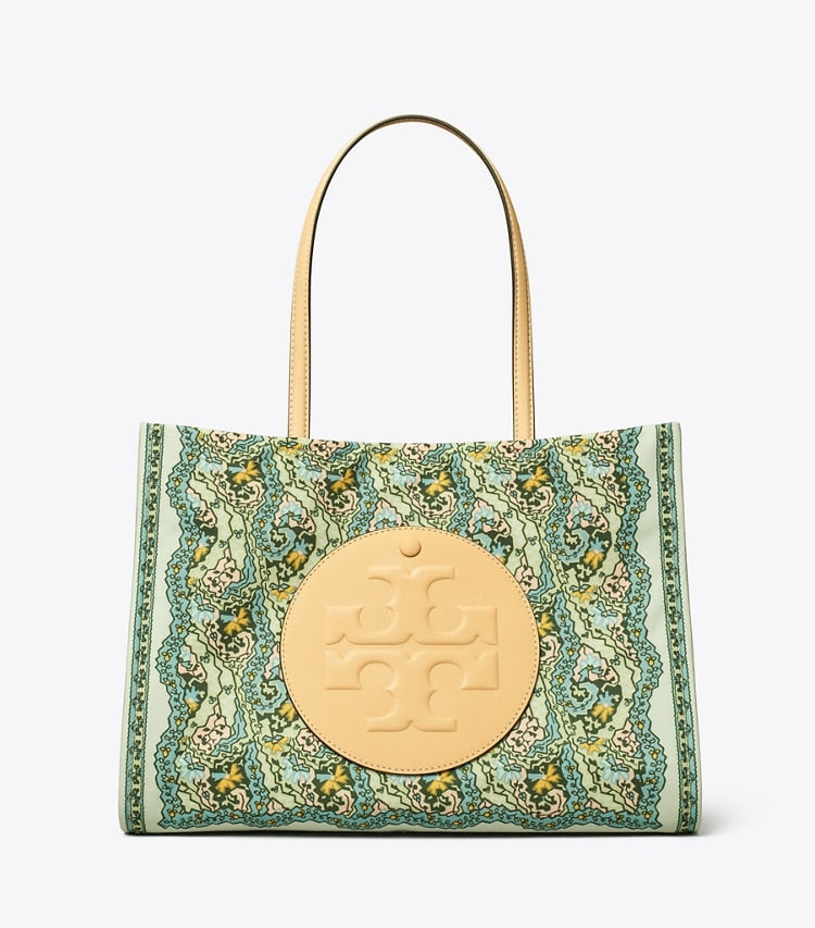 TORY BURCH Small Ella Printed Tote - Blue Dream Paisley image 0