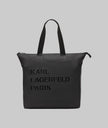 KARL LAGERFELD World Tour Travel Tote Bag - Black image 0