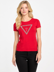 GUESS Eco Charlee Logo Tee Red image 5