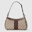 GUCCI Ophidia Small Shoulder Bag - Brown image 3