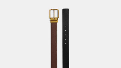 COACH Square Roller Buckle Cut To Size Reversible Belt, 38 Mm image 0