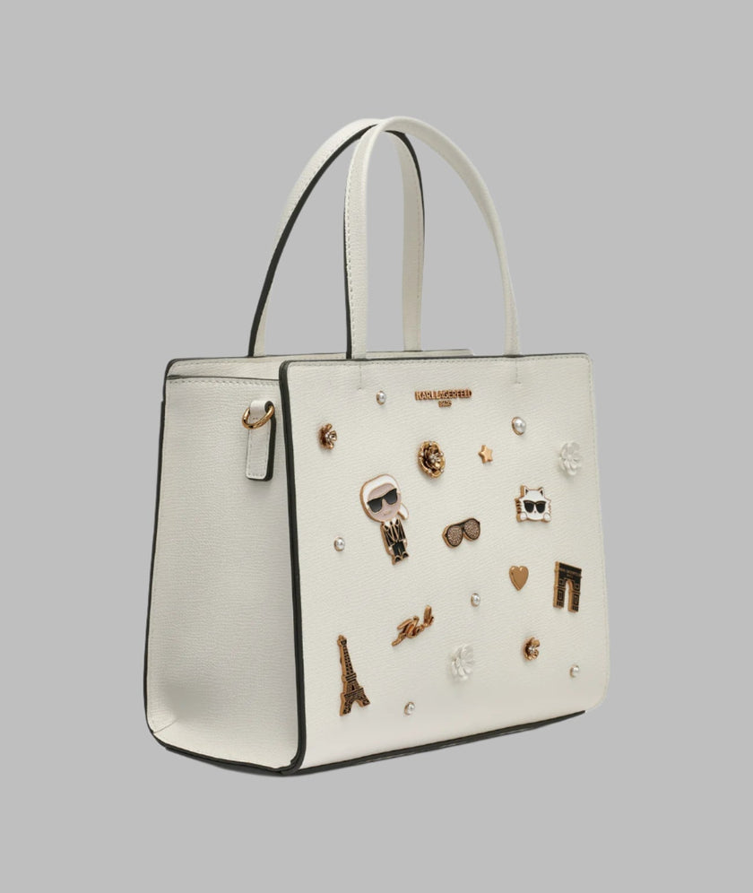 KARL LAGERFELD Maybelle Duo Top Handle Satchel (Arriving In Delhi) image 1