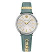 Versace V-Circle Manifesto Quartz Silver Dial Ladies Watch image 0