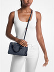 MICHAEL KORS Marilyn Small Signature Logo Messenger Bag - Admiral image 1
