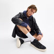COACH Canvas Sneaker In Signature Denim - Black image 1