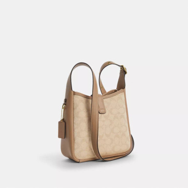 COACH Hadley Mini Crossbody Bag With Signature Canvas image 1