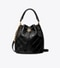TORY BURCH Large Fleming Soft Bucket Bag - Black image