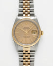 [Store Display] Rolex Datejust Champagne Tapestry 36mm