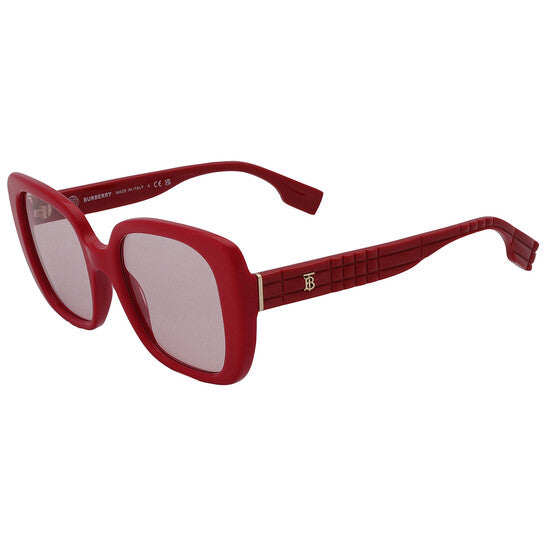 BURBERRY Helena Pink Square Ladies Sunglasses image 3