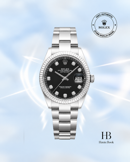 [Brand New] Rolex Datejust Black Diamond 126334G 41 mm