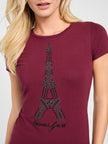GUESS Eco Bonsoir Tee - Red image 2