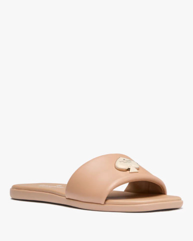 KATE SPADE Kendall Smooth Leather Slide Sandal image 2