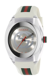 GUCCI Unisex Sync Rubber Strap Sport Watch, 46mm image 2