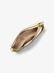 MICHAEL KORS Jet Set Medium Metallic Logo Debossed Pochette and Card Case Gift Set image 2