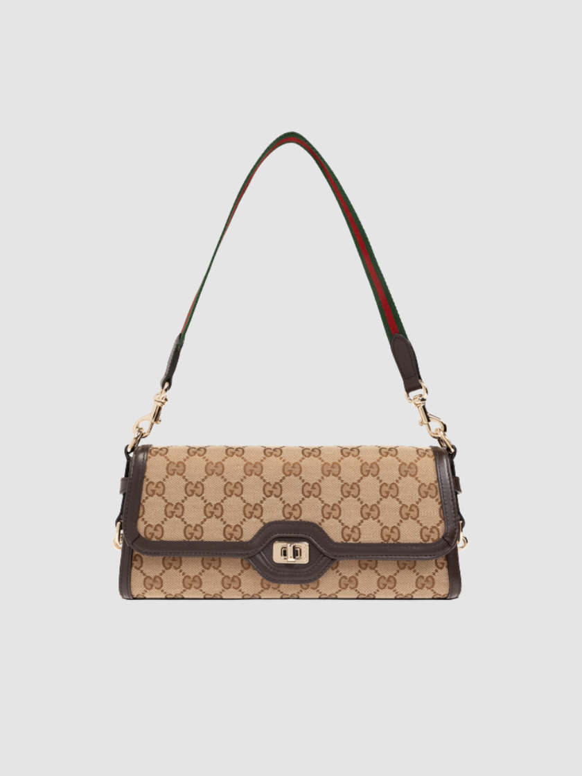 GUCCI Luce Small Shoulder Bag - Brown image 0