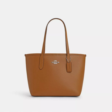 COACH Small City Tote image 5