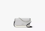 KATE SPADE Madison Willow Mini Flap Crossbody -  Platinum Grey Multi ( Arriving In Delhi ) image 0