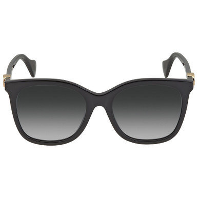 GUCCI  Grey Butterfly Ladies Sunglasses image 2